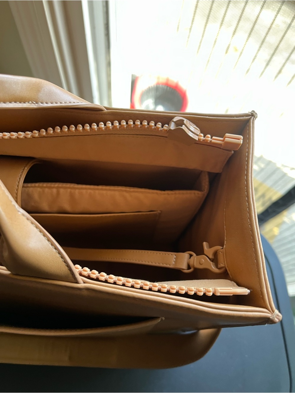 Dagne Dover Daily Tote Large- Pinto carryall vegan leather - Picture 9 of 10